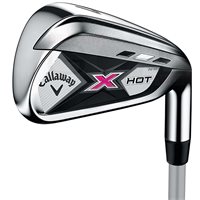 Used Callaway X Hot N14 Iron Set 6PW, AW Womens Used Golf Club at