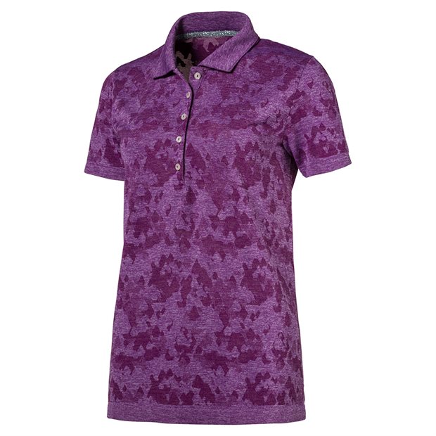 Puma EvoKnit Ladies Polo Shirt - Majesty - Size: XS