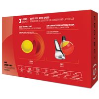 New TaylorMade Project (S) Red 1 Dozen Closeout Golf Balls at GlobalGolf.ca