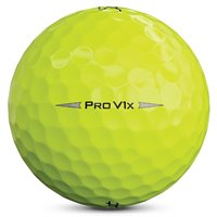 Titleist Pro V1x Yellow Yellow 1 Dozen Golf Balls at GlobalGolf.ca