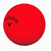 New Callaway SuperSoft Red 19 Red 1 Dozen Golf Balls at GlobalGolf.ca