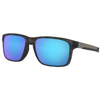 New Oakley Holbrook Mix Polarized Matte Black Tortoise / Prizm Sapphire