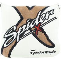 Used TaylorMade Spider X Putter Copper / White Headcover Golf Accessory