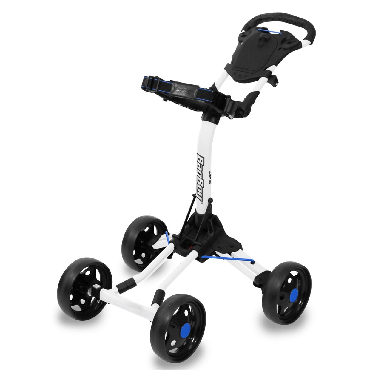 Bag Boy Quad Junior Black Red Pull Cart Bag Boy Quad Junior Black Red Pull Cart