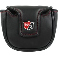 Used Wilson Staff Infinite Mallet Putter Black / White / Red Headcover Golf Accessory at