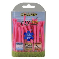 View Champ 3 1/4 Zarma Fly Tee Golf Tees Neon Pink