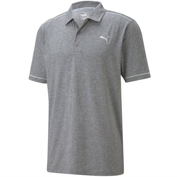 Puma Rancho Polo Shirt - Puma Black Heather - Size: S