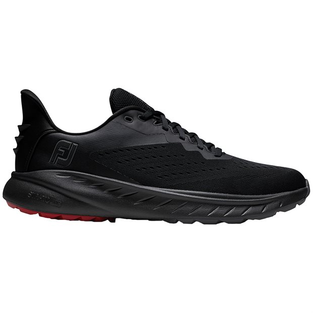 FootJoy FJ Flex XP Previous Season Shoe Style Spikeless Golf Shoes - 56279 - Black/Red - Size: 7.5 W