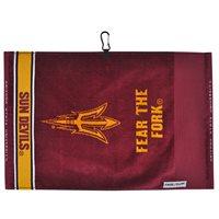 View Team Effort NCAA Face/Club Jacquard Towel Arizona State Sun Devils