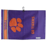 View Team Effort NCAA Face/Club Jacquard Towel Clemson Tigers