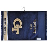 View Team Effort NCAA Face/Club Jacquard Towel Georgia Tech Yellow Jackets