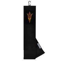 View Team Effort NCAA Face/Club Trifold Embroidered Towel Arizona State Sun Devils