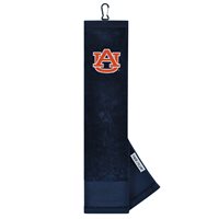 View Team Effort NCAA Face/Club Trifold Embroidered Towel Auburn Tigers