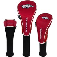 View Team Effort NCAA Set of 3 Headcover Arkansas Razorbacks