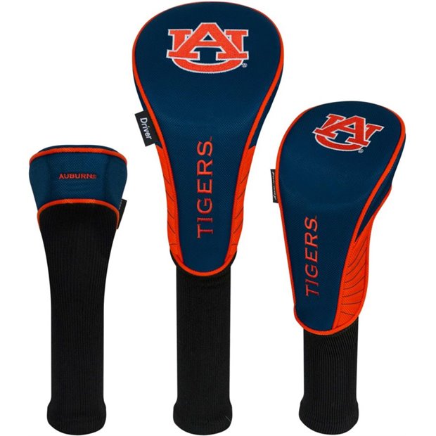 Team Effort NCAA Set of 3 Headcover - Auburn Tigers