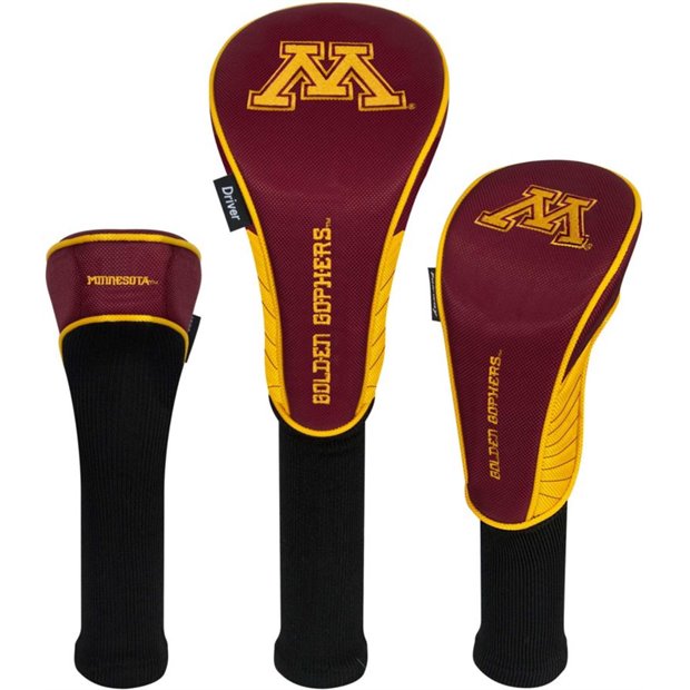 Team Effort NCAA Set of 3 Headcover - Minnesota Golden Gophers