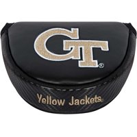 View Team Effort Black Mallet Putter Headcover Georgia Tech Yellow Jackets