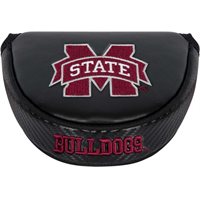 View Team Effort Black Mallet Putter Headcover Mississippi State Bulldogs