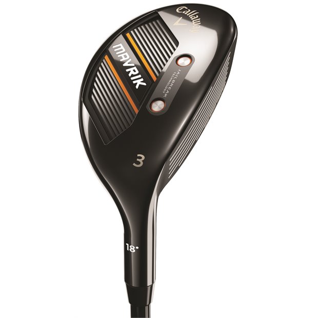 Callaway Used Callaway Mavrik Left-Handed 3H Hybrid Golf Club in Very Good Condition - 18° Loft - Regular Flex - Graphite Shaft