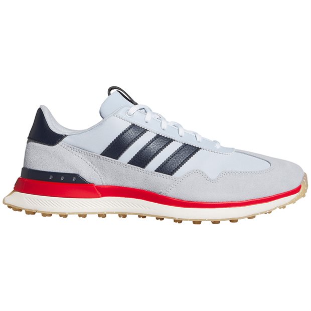 Adidas S2G Spikeless Golf Shoes - Crystal Sky/Collegiate Navy/Better Scarlet - Size: 11 M