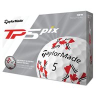 TaylorMade TP5 Pix Canada 1 Dozen Golf Balls at GlobalGolf.ca