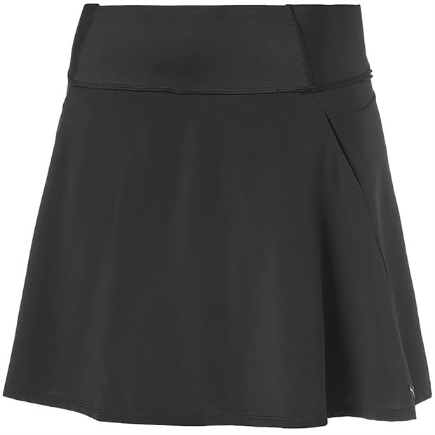 Puma PWRShape Solid Woven Ladies Skort - Puma Black - Size: XXS