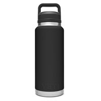 View YETI Rambler 36 oz Bottle with Chug Cap Coolers Black