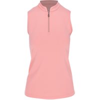 View Sofibella Golf Colors Sleeveless Zip Shirt Bubble