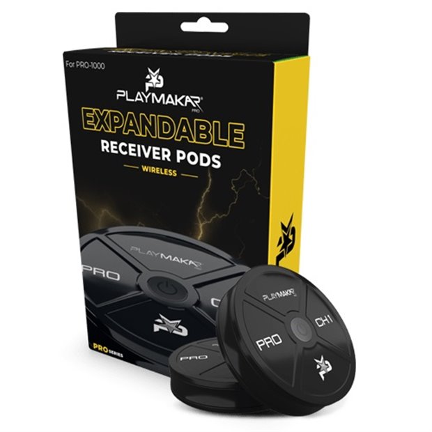 Playmakar Pro Expandable Wireless Pods - Black