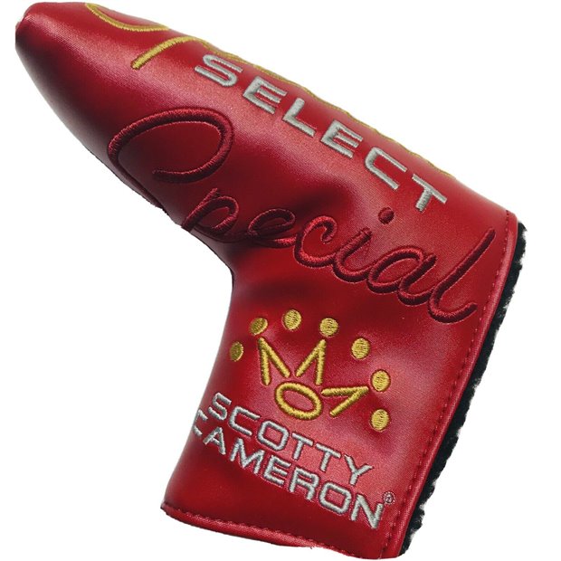 Titleist Used Titleist Scotty Cameron Special Select Mid-Mallet Headcover - Red/Gold/White