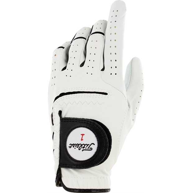 Titleist Players Flex Right Golf Glove - Pearl ML Regular