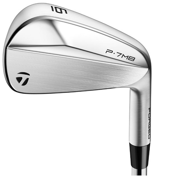 TaylorMade Used TaylorMade P7MB 2021 3-PW Iron Set Golf Clubs in Value Condition - Extra Stiff Flex - Steel Shaft