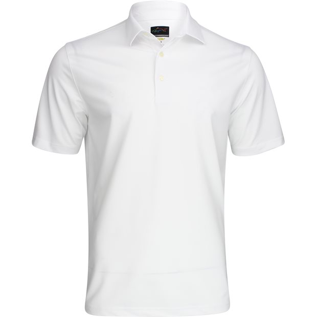 Greg Norman Freedom Micro Pique Polo Shirt - White - Size: XL