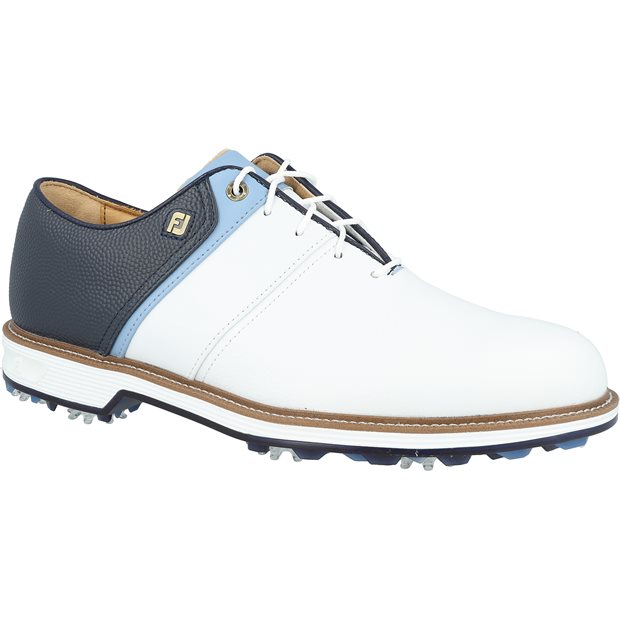FootJoy Premier Series Packard '20 Previous Season Shoe Style Golf Shoes - 54398 - White/Blue/Navy - Size: 15 M