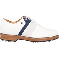 View FootJoy Premiere Series Packard Previous Season Shoe Style Golf Shoe FJ White/Navy