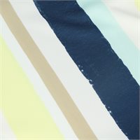 View J. Lindeberg Tour Tech Reg Fit Print Shirt Painted Stripe Wax Yellow