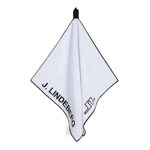J. Lindeberg JL Golf Towel - White