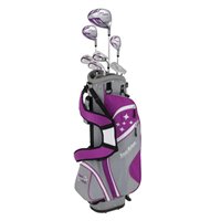 New Tour Edge Lady Edge Violet/White Half Club Set Starter Set Womens