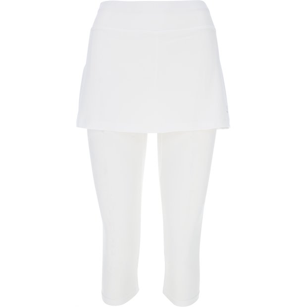 Sofibella UV Staples Abaza Ladies Skort - White - Size: XL