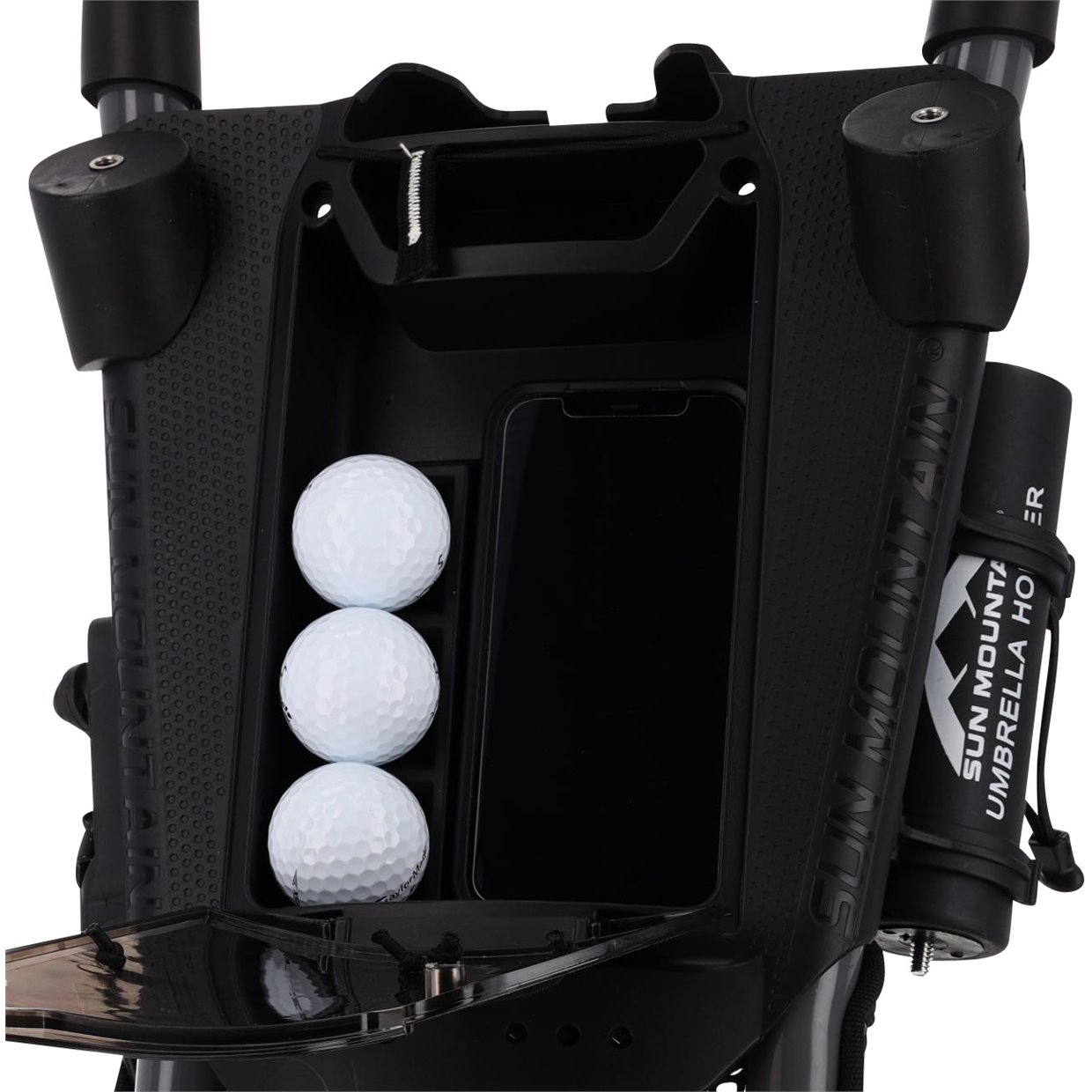 New Sun Mountain Px3 Magnetic Gray Red Pull Cart Golf Accessory