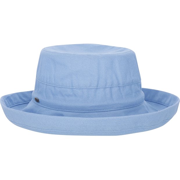 Dorfman Pacific Scala Cloth Collection Bari Ladies Bucket Hat - Medium Blue