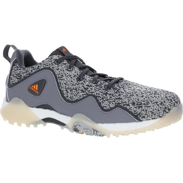 Adidas CodeChaos 21 Spikeless Golf Shoes - Grey Five/Screamora/Grey Three - Size: 9 M