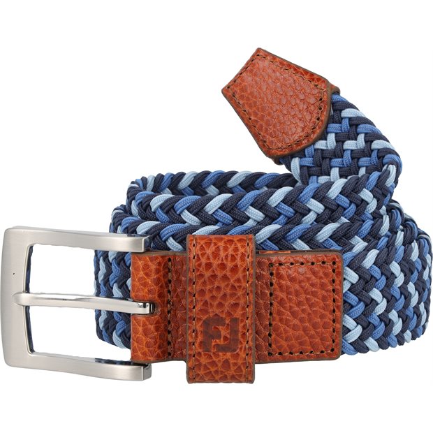 FootJoy Woven Belt - Navy Tonal - Size: L/XL