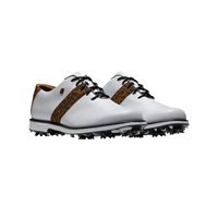 View FootJoy Premiere Series Previous Season Shoe Style Golf Shoe White/Leopard