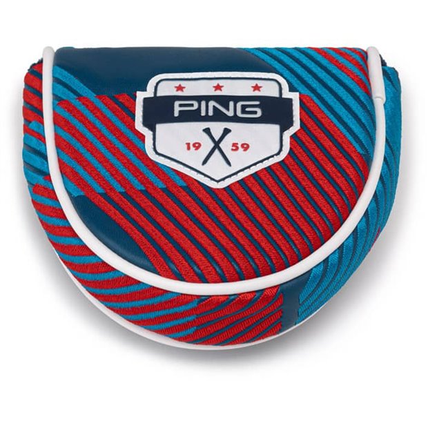 Ping Stars & Stripes Mallet Putter Headcover - Red/White/Blue