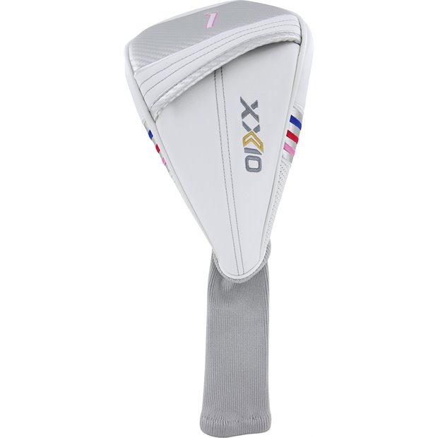 XXIO Used XXIO XXIO Driver 1 Ladies Headcover - White/Red/Blue/Pink