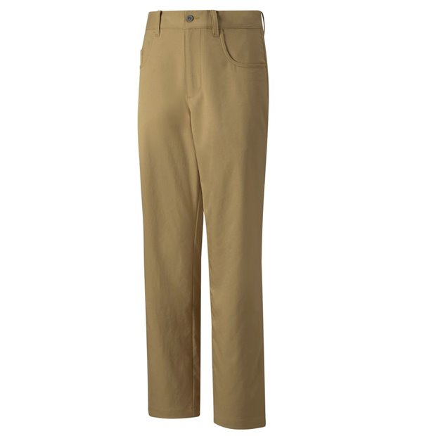 Puma Youth Boys Pocket 5 Junior Flat Front Pants - Antique Bronze - Size: XL