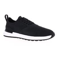TRUE Linkswear Lux Tour Golf Shoes Mens Size 9 Black White Leather Spikeless TRUE linkswear Golf Shoes for Men with Upper Leather White  main image 3