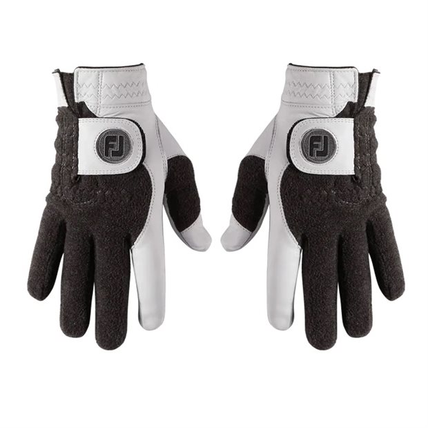 FootJoy StaSof Winter Right Golf Glove - Pearl /Grey S Regular