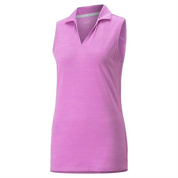 Puma Cloudspun Coast Ladies Shirt - Mauve Pop Heather - Size: XS